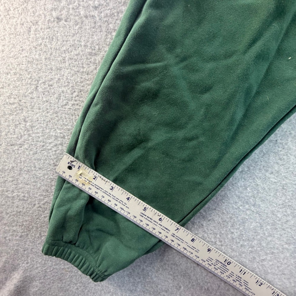 Zyia Active Forest Green Jogger Sweatpants Women Medium Cotton Spandex Moon Logo - Picture 2 of 9